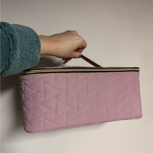 Bagsmart Makeup Bag Train Case Pink
